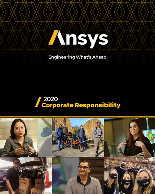 2020 Corporate Responsibility Report Cover